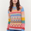 &Isla Polly Fair Isle Crew Aw23