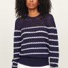 &Isla Skylar Multi Stripe Crew Ss23