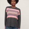 &Isla Bridgit Stripe Crew Aw22