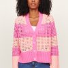 &Isla Bella Colorblock Vee Cardigan Ss22