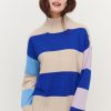 &Isla Sadie Colorblock Striped Funnel Aw23