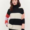 &Isla Sadie Colorblock Striped Funnel Aw23