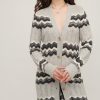 &Isla Idol Wave Stitch Vee Cardigan Aw22