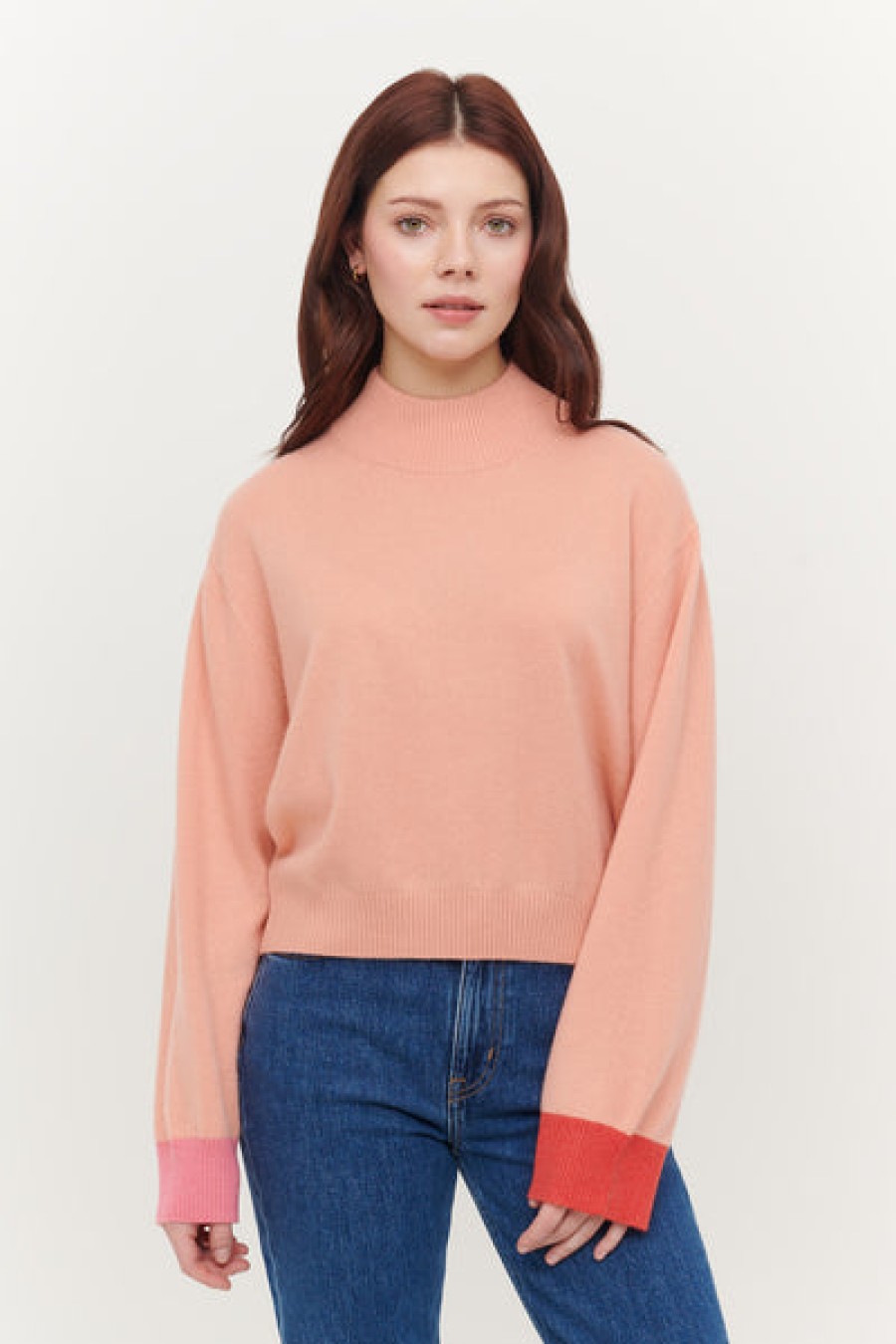 &Isla Delia Cropped Mock Aw23